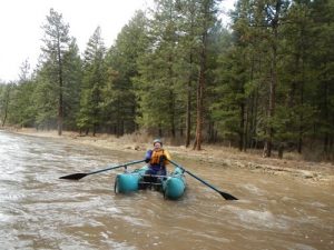 When Latah does run, "whitewater" is a euphemism since the flow will be the color and consistency of a Starbuck's mocha. Photo: Dan Schaffer