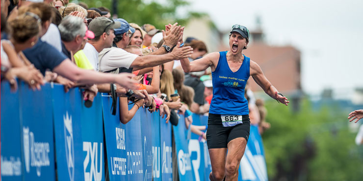 At Ironman Coeur d'Alene, the winner usually finishes between 8 and 8 1/2 hours.