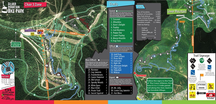 Silver Mountain Trail Map Silver Mountain Bike Park Gets A Trail Tune-Up - Out There Outdoors