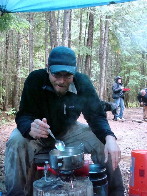 With a little extra planning and preparation before leaving home, you can eat well while either car camping or backpacking. Photo: Shallan Knowles