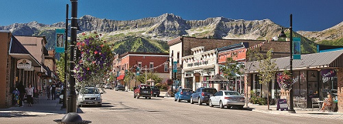 Downtown Fernie, British Columbia. Photo courtesy of Tourism Fernie