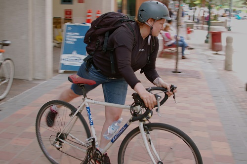 jimmy john's bike delivery