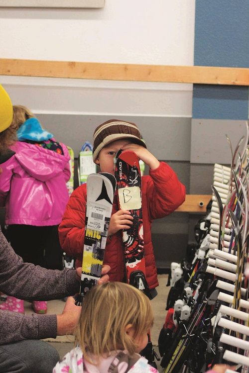 Ski Swap finds for kids. Photo courtesy of Winter Swap