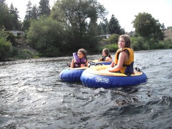 Go with the flow on a tubing trip. Photo courtesy of FLOW Adventures