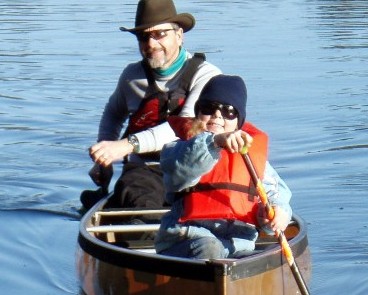 Paddling on the Spokane River. Photo courtesy of Lynn Mrzygod