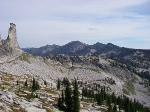 Views worth running for await on the Selkirk Crest. Photo: Derrick Knowles