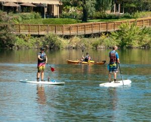 Photo of paddleboarders courtesy of Spokane Parks and Recreation.