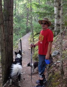 There are miles of low-elevation trails perfect for a fall hike near Ainsworth Hot Springs Resort, like this one right out of downtown Kaslo. Photo: Derrick Knowles