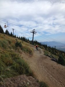 Whitefish Mountain Resort's lift-served mountain bike trails are well worth the trip. Photo: Derrick Knowles