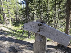 Trail signs are handy. // Photo courtesy of Lauren Deland and Travis Nichols.