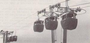 Gondola over the Spokane River in Riverfront Park.