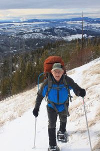 On the way to Snow Peak cabin. // Photo: Holly Weiler