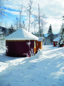 Yurtville // Photo: Julie Hutslar