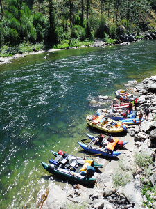 Photo of the main Salmon River by Harley McAllister.