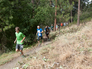 Photo of UpChuck Trail Run by Shallan Knowles.