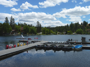 Photo of Williams Lake by Amy S. McCaffree.