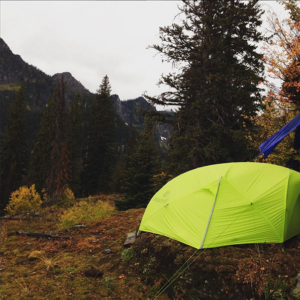 Photo of backcountry campsite by Katie LeBlanc.
