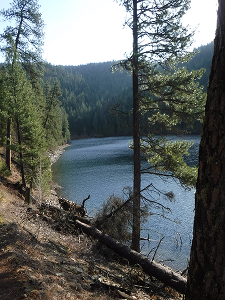 Photo of Bead Lake by Holly Weiler.