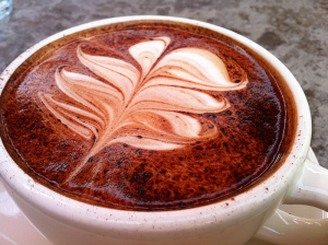 Photo of coffee by Shallan Knowles.