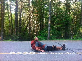 Plaza reaches the 2,000-mile mark on the Appalachian Trail 