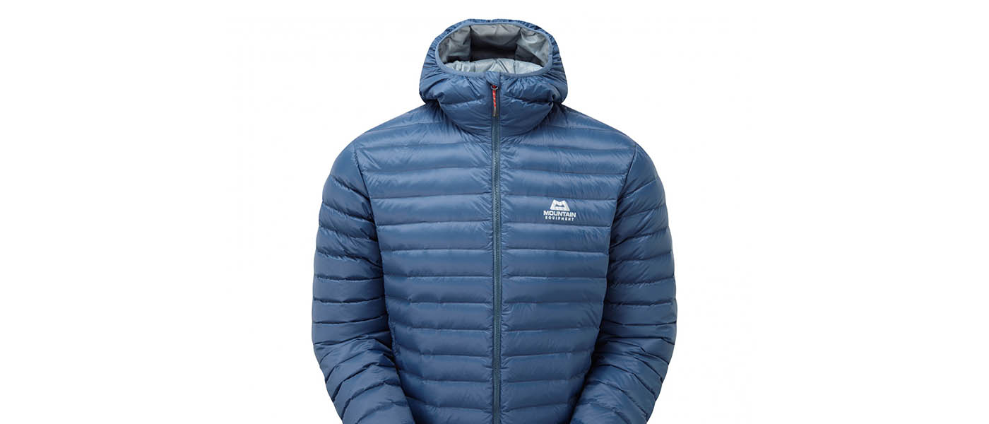 Photo of Mountain Equipment Frostline Down Jacket in blue.