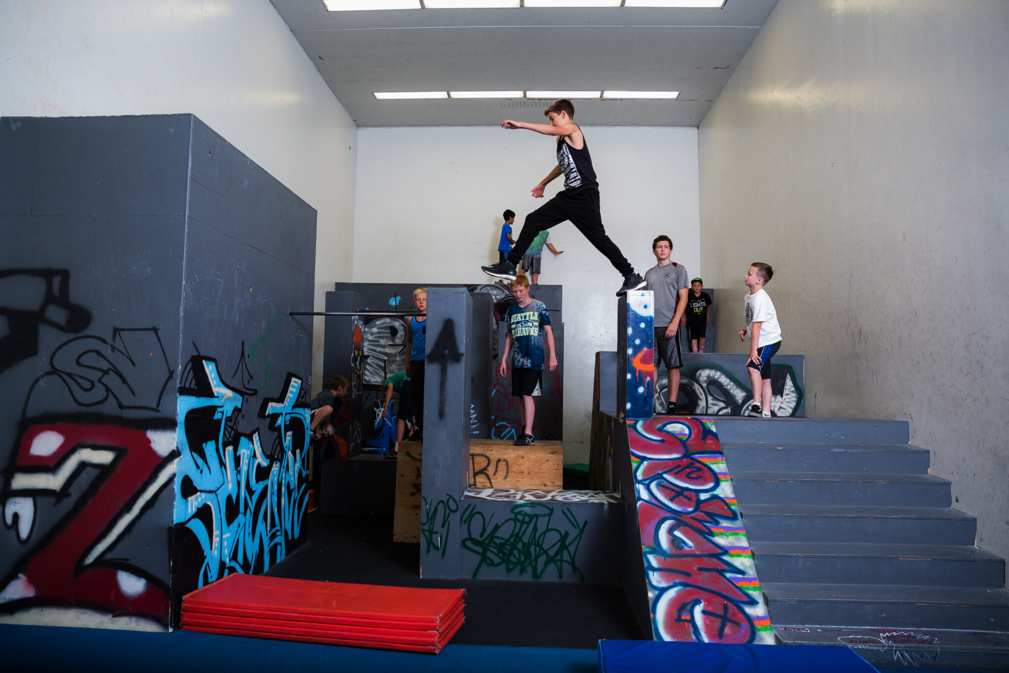 Parkour and Climbing for Kids - Out There Outdoors