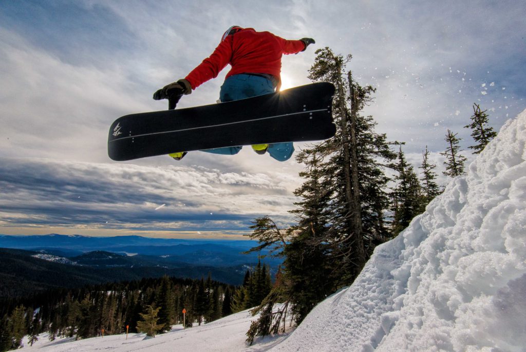 Spring skiing means watching out for challenging snow conditions and under snow obstacles.