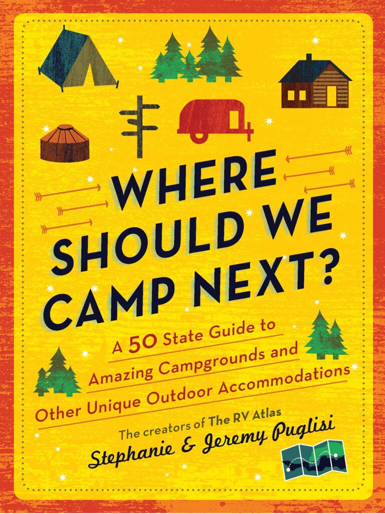 Book cover of "Where Should We Camp Next?"