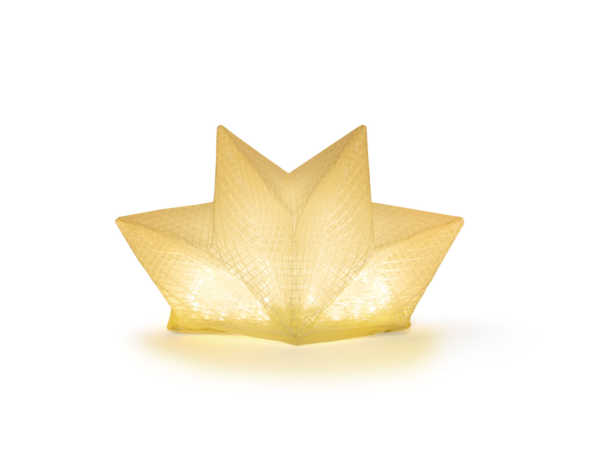 Solight solar lantern looks like a golden crown.