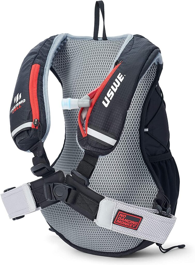 Backcountry Hydration Pack that looks like a small backpack with rounded bottom.