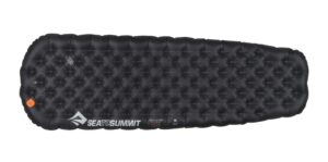 Black colored, inflatable Sea to Summit Ether Light XT Extreme Sleeping Mat
