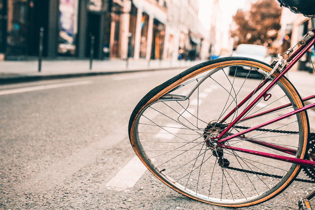 What to Do if You Get in a Collision with a Vehicle While
Riding Your Bike  